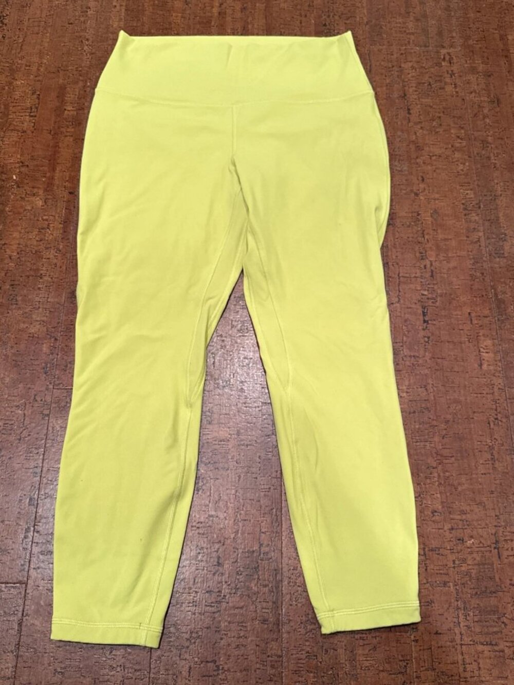 Lululemon Size 12 Yellow Align High Rise Pant 25" Leggings